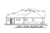 European House Plan - Breckinridge 60629 - Left Exterior