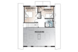 Secondary Image - Cottage House Plan - The Skylark 60635 - 2nd Floor Plan