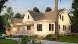 Craftsman House Plan - Creekside Cottage 60664 - Right Exterior
