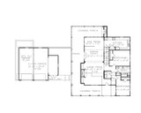 Craftsman House Plan - Creekside Cottage 60664 - 1st Floor Plan