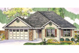 Traditional House Plan - Porterville 60713 - Front Exterior