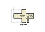 Secondary Image - Farmhouse House Plan - 60758 - 2nd Floor Plan