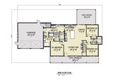 Farmhouse House Plan - 60758 - 1st Floor Plan
