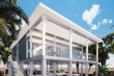 Contemporary House Plan - Hibiscus 60832 - Front Exterior