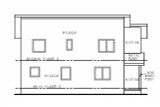Contemporary House Plan - Platinum Woods 60863 - Left Exterior