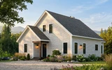 Cape Cod House Plan - The Fireside 61008 - Front Exterior