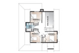 Secondary Image - Farmhouse House Plan - Hickory Lane 2 61319 - 2nd Floor Plan