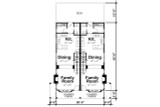 Country House Plan - Lynnae 61326 - 1st Floor Plan