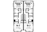 Secondary Image - Country House Plan - Lynnae 61326 - 2nd Floor Plan