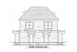 Country House Plan - Lynnae 61326 - Rear Exterior