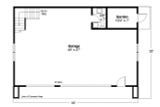 Craftsman House Plan - 61351 - 1st Floor Plan