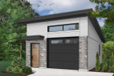 Modern House Plan - Urban Nature 2 61363 - Front Exterior