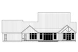 Farmhouse House Plan - Summerville 61388 - Rear Exterior