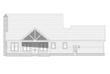 Farmhouse House Plan - Lowe Branch 2 61447 - Rear Exterior