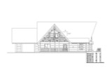 A-Frame House Plan - 61448 - Left Exterior