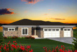 Prairie House Plan - 61457 - Front Exterior
