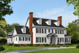 Colonial House Plan - 61583 - Front Exterior