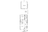 Cottage House Plan - 61599 - 1st Floor Plan