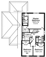 Secondary Image - Traditional House Plan - Verona 61642 - 2nd Floor Plan
