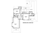 Secondary Image - European House Plan - 61643 - 2nd Floor Plan