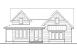 Farmhouse House Plan - 61674 - Front Exterior