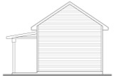 Country House Plan - Simsbury 61711 - Rear Exterior