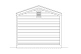 Secondary Image - Traditional House Plan - 61806 - Rear Exterior