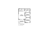 Secondary Image - Contemporary House Plan - Creston 61861 - Basement Floor Plan