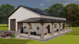 Country House Plan - Kurt 61892 - Right Exterior