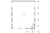 Country House Plan - Kurt 61892 - 1st Floor Plan
