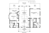 Cottage House Plan - Pickens Place 61928 - 1st Floor Plan