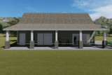 Craftsman House Plan - Deuel 61939 - Left Exterior