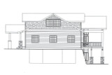 Craftsman House Plan - 61989 - Right Exterior