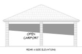 Secondary Image - Classic House Plan - Picayune 62391 - 