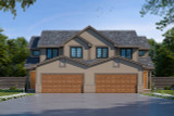 Traditional House Plan - Tarkenton 62410 - Front Exterior