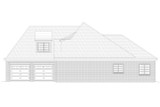 Traditional House Plan - Greenbrier 62433 - Right Exterior
