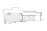 Contemporary House Plan - Ossage 62510 - Right Exterior