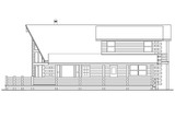 A-Frame House Plan - Eagleton 62662 - Right Exterior