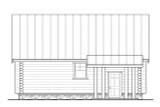 A-Frame House Plan - Eagleton 62662 - Right Exterior