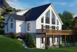 Craftsman House Plan - Pine Haven 1.2 62663 - Exterior