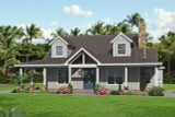 Country House Plan - Puu Lani Ranch 62696 - Front Exterior