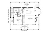 Country House Plan - Puu Lani Ranch 62696 - 1st Floor Plan