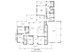 Southern House Plan - Wickstrand 62745 - 1st Floor Plan