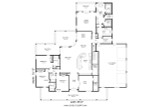 Southern House Plan - Wickstrand 62745 - 1st Floor Plan