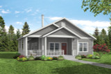 Country House Plan - Woods Creek 62805 - Front Exterior