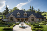Classic House Plan - Laurelwood 62808 - Front Exterior