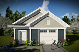 Traditional House Plan - 62900 - Front Exterior