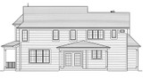 Country House Plan - Clarise 62916 - Rear Exterior