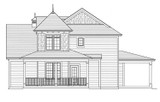 Country House Plan - Clarise 62916 - Right Exterior