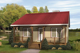 Traditional House Plan - 63002 - Front Exterior